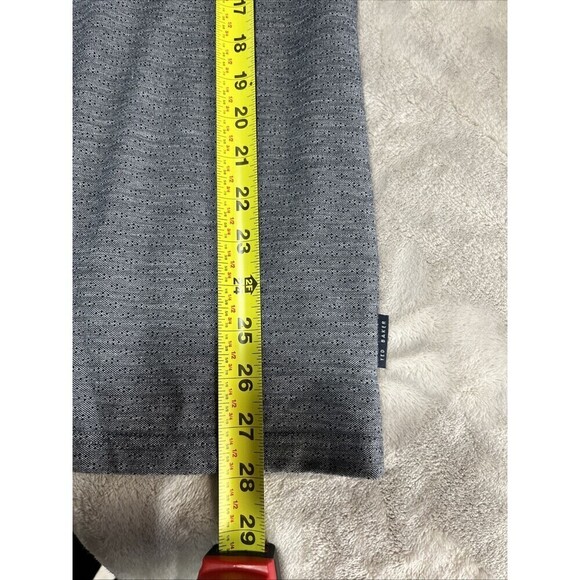 Ted Baker Trever Polo shirt XL Ted Size 5  Flip Cuff Slim Fit Long Sleeve Oxford - Picture 12 of 14